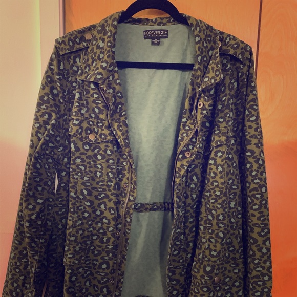Forever 21 BUT good fabric! Military jacket 3X - Picture 1 of 4